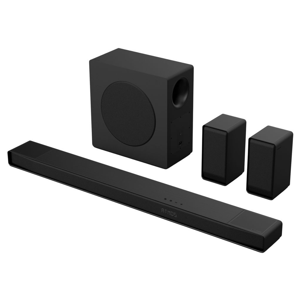 Hisense AX5140Q soundbar system with wireless subwoofer and two rear speakers